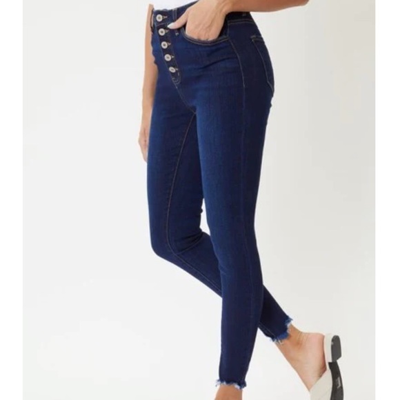 KanCan High Rise Button Fly Jeans  29 - Picture 3 of 9